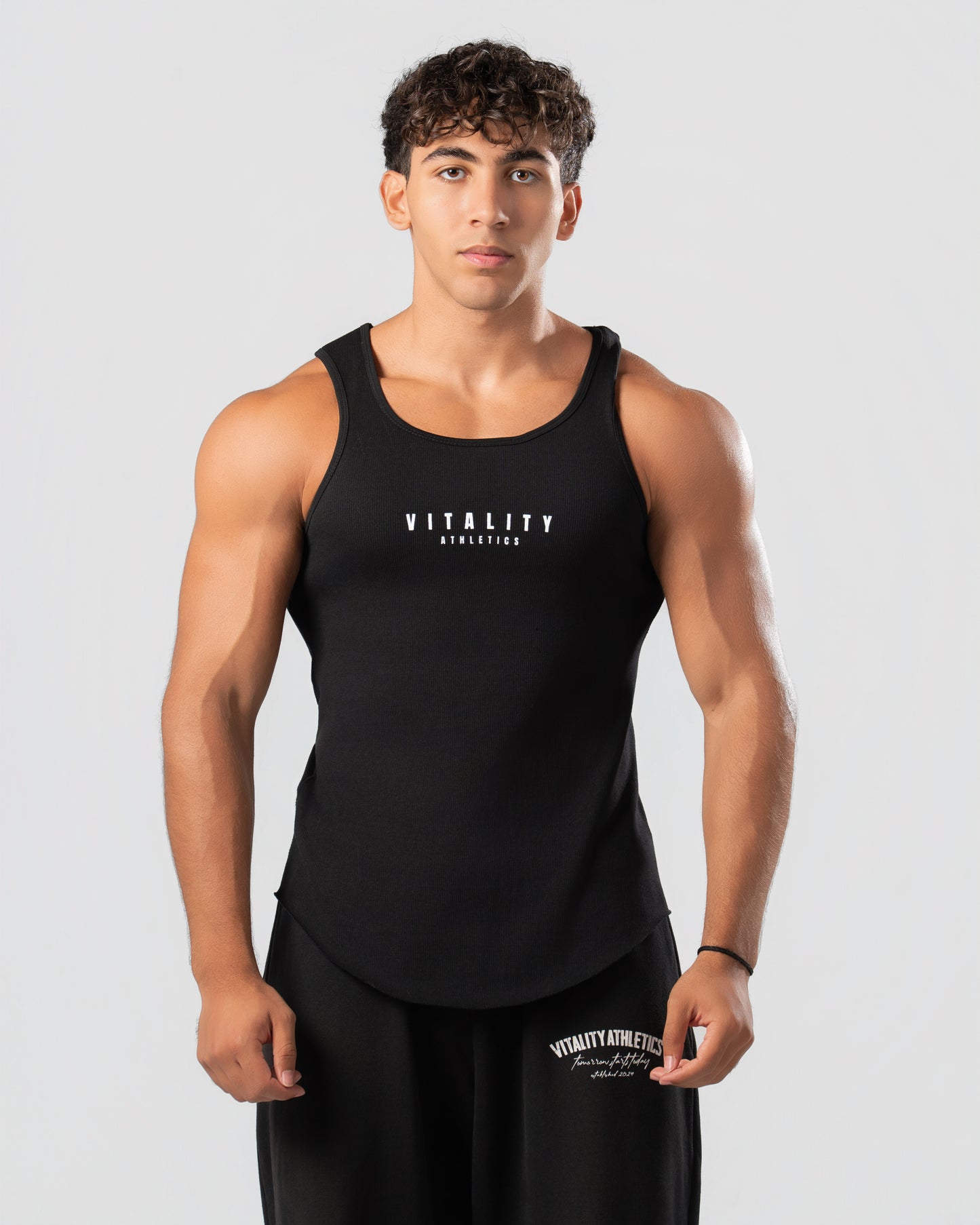 BLACK VA TANK TOP