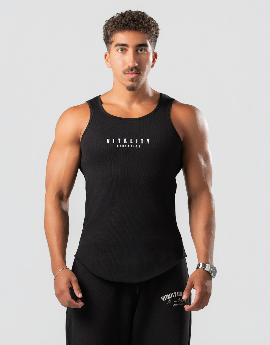BLACK VA TANK TOP